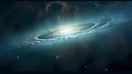 Fototapeta premium starry night sky with stars