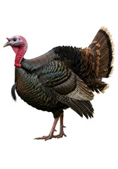 Isolated Turkey Bird Poultry Animal Domestic in Transparent Background