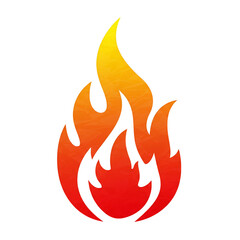 Illustration of Isolated Flame Fire Heat Burn Warmth and Transparent Background