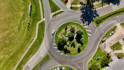 Cairns Roundabouts, Queensland: Aerial Photos of Smithfield Bypass & Trinity Beach Roundabouts,...