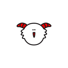 Monster cartoon design vector illustration