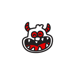 Monster cartoon design vector illustration
