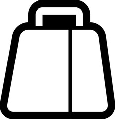 Essentials icon in modern outline style with clean, minimal lines, perfect for digital UI and app design.