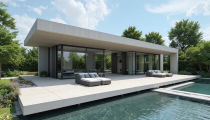 swimming pool in hotel resort