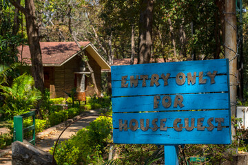 Entry Only for House Guests