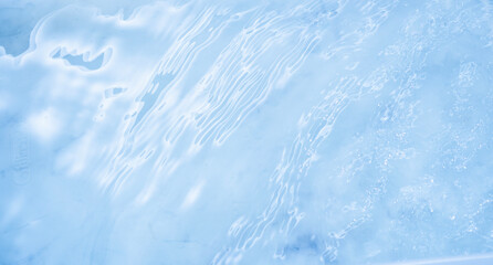 Close-Up of Blue Pool Ripples on Sunny Day – Water Texture Background