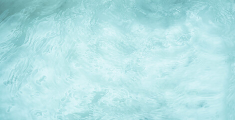 close-up of the ripples of a clear blue pool, on a beautiful sunny day – Water Texture Background