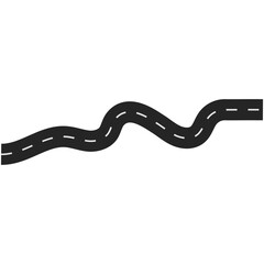 Fototapeta premium Roadmap Infographic Illustration.