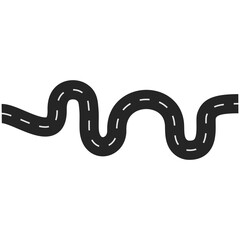 Roadmap Infographic Illustration.