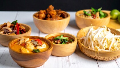 Oriental food concept, Asian cuisine
