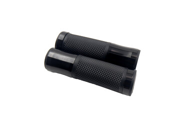 motorcycle rubber grip isolated on white background