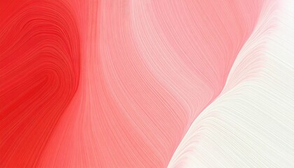 Fototapeta premium abstract colored pencils red background with lines and curve pattern