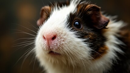 Guinea Pig Nose Texture Abstract Background Design