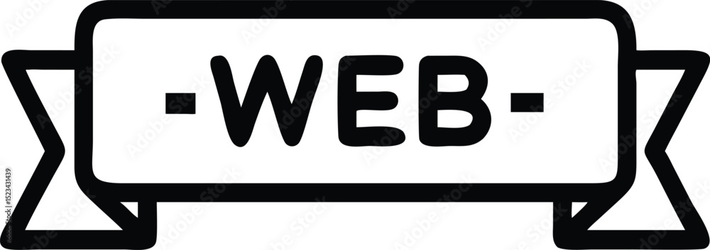 Poster modern black rectangle silhouette web banner design with transparency for digital use