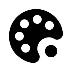 Black silhouette design element on white background, clean cutout, vector shape