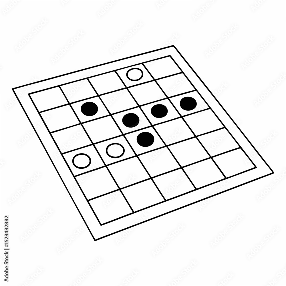 Poster professional cutout image of a board game with transparent background