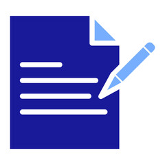 Fototapeta premium Write Document Icon
