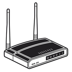 Wireless internet router modem network technology device