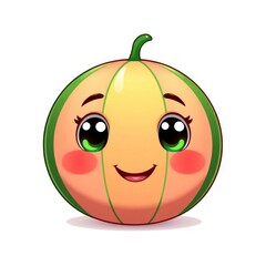 Fototapeta premium funny cartoon apple