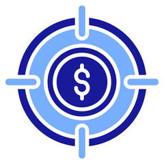Financial Target Icon