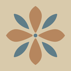 Vintage Floral and Geometric Tile Pattern Set – Mediterranean Style Vector