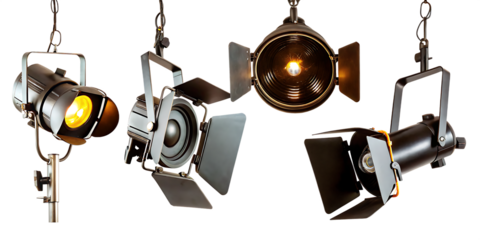 spotlight isolated on white background PNG