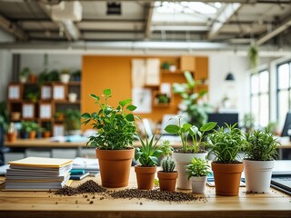 Sustainable Office Supplies - Plantable Seed Paper