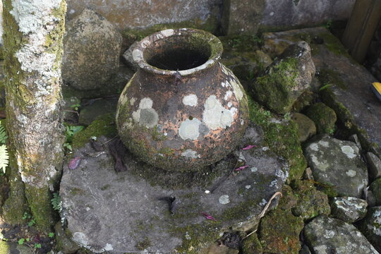 the ancient historical site of lingga yoni Naga Pertala in Petungkriyono, Pekalongan Regency, Central Java, Indonesia. 