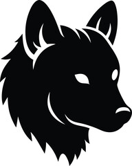 vector illustration of a wolf