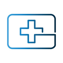 Fototapeta premium First Aid icon design template