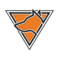 Dog logo template