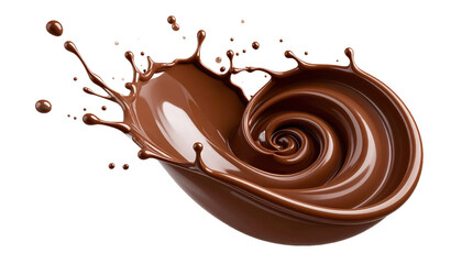 Chocolate Swirl Splash - Cocoa Delight