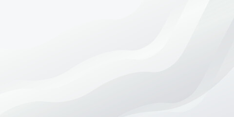 Modern white and gray background with gradient color and artistic dynamic abstract simple design art