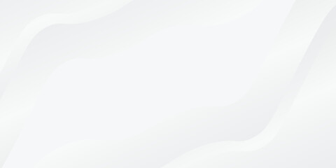 Modern white and gray background with gradient color and artistic dynamic abstract simple design
