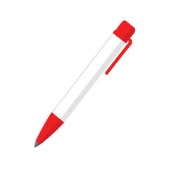 Writing pen vector art illustration