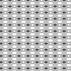 black and white line art intricate pattern design