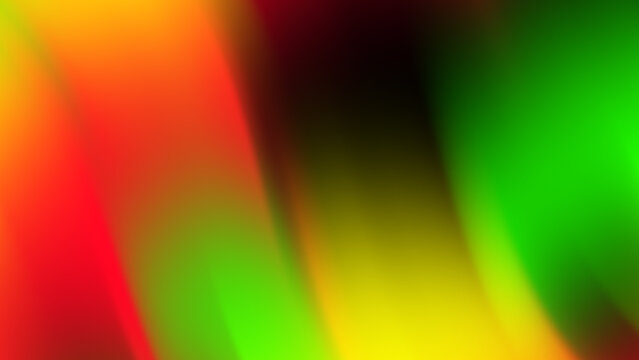 A vibrant and energetic gradient background blending red, yellow, green, and black in smooth gradients. This design symbolizes the celebration of Juneteenth with bright, hopeful tones