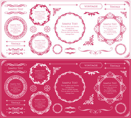 Heritage Elegance Frame Pack: Ornate Vintage Borders