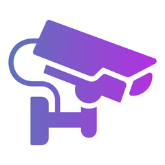 cctv Gradient icon
