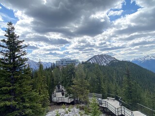 Boardwalk at Top of Sulphur Mountain 