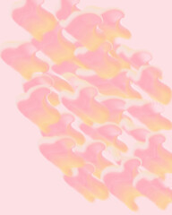 Seamless artistic pink abstract illustration for wallpaper background, template or frame