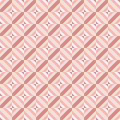 seamless illusion pattern with geometric element