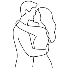 silhouette of a pregnant woman