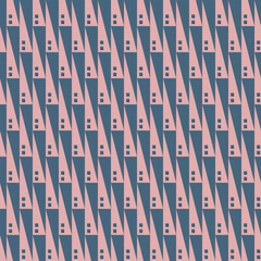 seamless geometric pattern with triangles and square