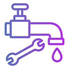 flumbing Gradient icon