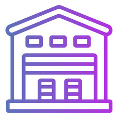 garage Gradient icon