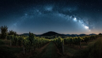 Night Sky Vineyard