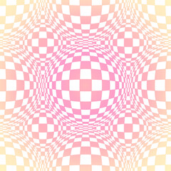 幾何学模様（オプ・アート）　B-5'