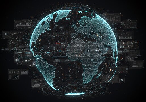 Global Network: A Digital Earth Visualization
