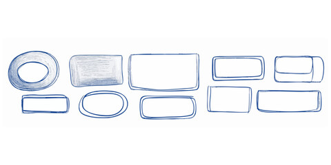 abstract background with blue squares